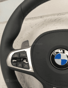 BMW G01 G30 G11 G22 G20 G21 KIEROWNICA MULTIFUNKCYJNA SKÓRA TEMPOMAT NOWA 20