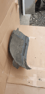 Nadkole prawy przód część tylna Opel Zafira C 13301576 4