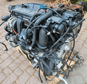 Bmw E90 E91 E92 E60 E81 325 525 N52B25A silnik kompletny 4