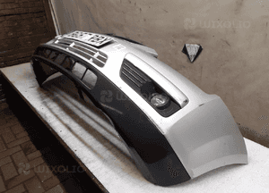 Zderzak przód przedni ford focus MK2 2 ii 03 srebrny halogeny 5