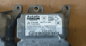 Citroen C5 III X7 sensor sterownik poduszek airbag 9673576580 9673576580 9665266080 4