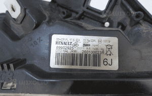 Renault scenic iii 2009- lampa prawy przód prawa przednia 260100023r 10