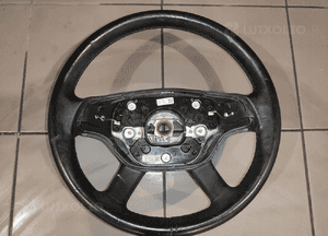 Mercedes s-klasa W221 kierownica multifunkcja manetki skóra ładna 2