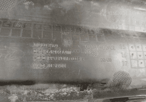 SPOILER DYFUZOR DOKŁADKA TYŁ TYLNY FORD MONDEO MK5 SEDAN 14- 2