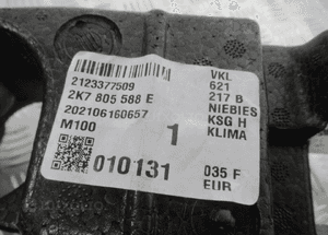 Absorer pianka zderzaka przód przednia vw caddy iv 4 2020- 11