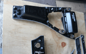 Listwy dekory alu cube bmw E90 E91 m pakiet  eu 2010 14