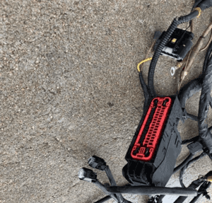 MERCEDES cls 219 e 211 wiązka elektryczna z fartucha do lamp lewa prawa abs xenon 3