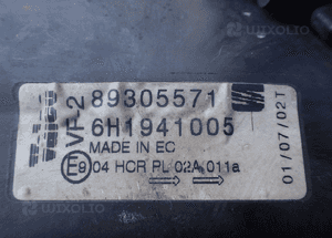 LAMPA LEWY PRZÓD SEAT AROSA EUROPA 6H1941005 RADOM 3