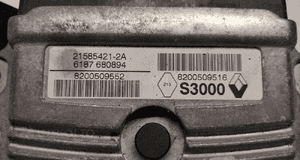 Renault megane scenic 1.6 komputer sterownik moduł bsi kluczyk oryginał 8200509552 8200606825 7