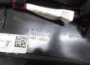 Tesla model x górna lewa osłona słupka 1622453-96-C 12