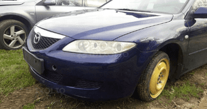 Mazda 6 02-07 Maska lampa zderzak pas atrapa 25E 3