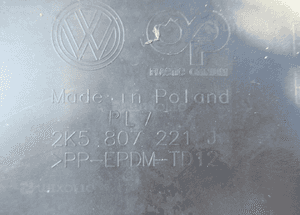 Zderzak przód przedni vw volkswagen caddy iii 3 lift 2K5 2015-2020 9