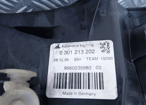 Lampa prawy przod  peugeot 407 9660235980 3