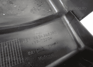 PEUGEOT 307 POKRYWA BEZPIECZNIKÓW 9634368380 RADOM 3