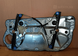Mechanizm podnośnik szyby lewy przód VW Polo 9N 4