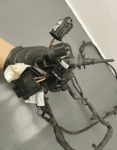 BMW F01 F02 WIĄZKA ZDERZAKA PRZÓD HALOGENY 9211819 5