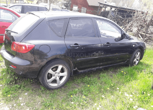 Mazda 3 BK 03-09 Drzwi Prawe przednie przód szyba  w kolor 16W 4