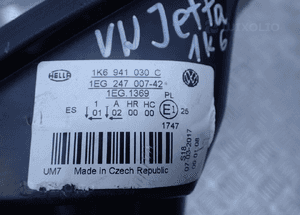 Lampa prawy przod vw jetta 1K6941030L radom 4