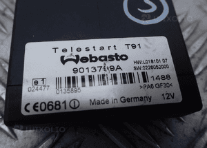 MODUŁ STEROWNIK WEBASTO T91 VW AUDI SEAT MERCEDES 9013799A RADOM 2