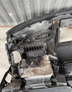 MERCEDES  639 viano vito lift czarna dekor cupholder konsola deska kokpit 9