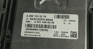 Mercedes W169 A 1.5 8V komputer sterownik silnika A2661533179  A2661533279 4