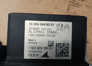Moduł sterownik świateł XENON Peugeot 308 T7 968045448001 4