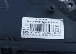 Trójkąt błotnika prawy lewy mondeo MK5 DS73-F16004 12