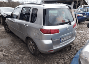 Mazda 2 02-07 DY  Maska zderzak pas lampa atrapa  zamek szyba klapa w kolor 22V 6