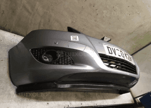 Zderzak przód przedni do opel zafira b lift fl Z163 szary błękitny pdc czujniki halogeny 3