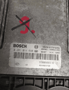 KOMPUTER ECU RENAULT 2.0 8200666516 0281014648 3