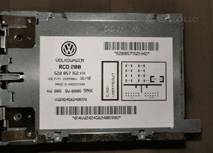 Radio RCD200 Volkswagen 5Z0057152HX 3