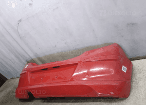 Zderzak tył tylny opel corsa d 5D 5 drzwi hb Z547 czerwony  dokładka ! 3