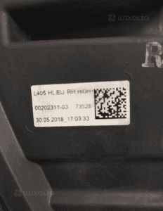 Range rover iv L405 lift lampa prawy przód prawa przednia laser matrix 17