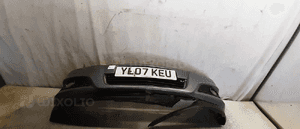 Zderzak przód przedni opel astra h 3 iii Z155 szary grafitowy lift fl halogeny 1