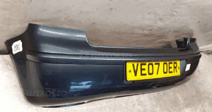 Zderzak tył tylny volkswagen vw polo 9N 9N3 LC7VW szary grafitowy 4