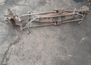 Mazda 626 97-02 Sanki belka z wahaczami tył tylne 11