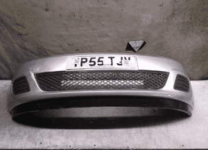 Zderzak przód przedni ford fiesta MK.6 6 vi lift fl 62 srebrny 1