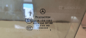 Szyba lewy przód przednia lewa Mercedes W169 AS2 06r 3