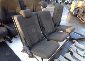 Fotele siedzenia wnętrze opel zafira c 7 osób 5
