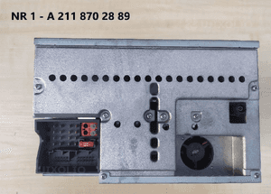 MERCEDES E 211  RADIO  CD  oryginał 6