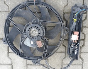 Peugeot 407 1.8 16V wentylator chlodnicy modul 1