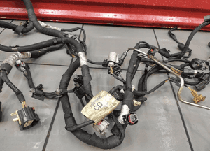 JAGUAR XF X250 3.0D WIĄZKA PRZEWODÓW INSTALACJA SILNIKA KABLE ORYGINAŁ 1