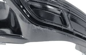 Wv arteon r-line dyfuzor dokładka zderzaka tył 20- 3G8807568E 5