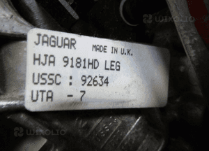 Jaguar XK8 X100 kierownica skóra drewno przełączniki oryginał 11