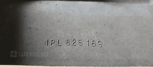 Ślizg zderzaka tył tylny środkowy Seat Leon II 6