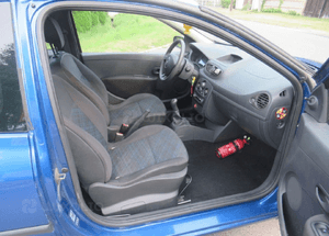 KONSOLA DESKA PODUSZKI AIR BAG RENAULT CLIO III 3 2005- 2