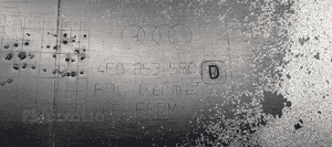 Listwa progowa osłona progu lewa Audi A8 D3 4E0853859G 6