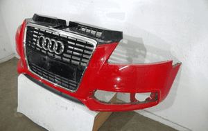 Zderzak audi A3 s-line 8P lift 2008-2012 dyfuzor 4