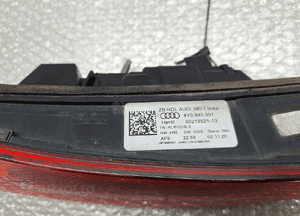 Audi A3 S3 RS3 8Y 8Y0 2019-2024 lampa lewy tył lewa tylna klapa led oe eu 3