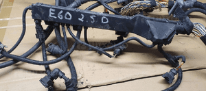 Wiązka instalacja silnika BMW E60 2.5 D 7560378 7560377 7